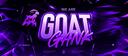 Discovery splash banner for Goat Gank Discord server