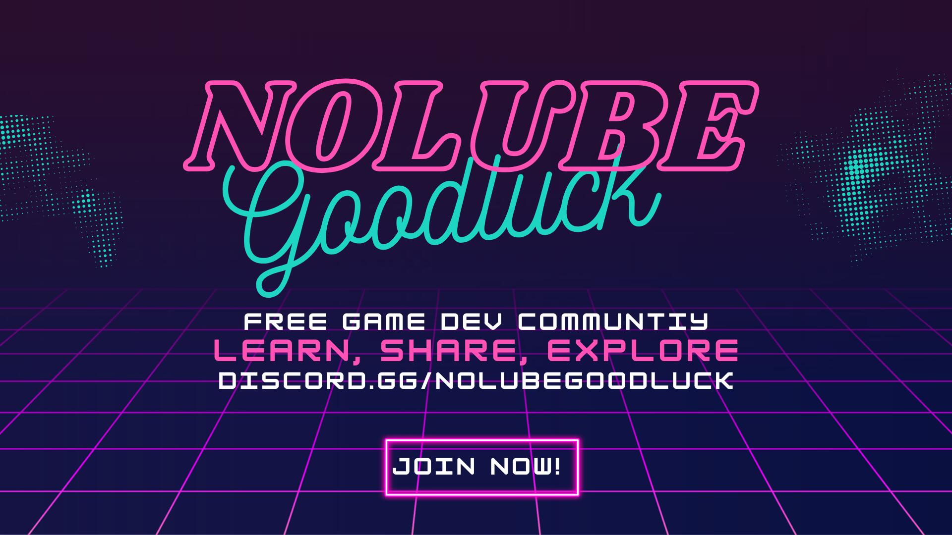 Discovery splash banner for NLGL's Indie Game Hub Discord server