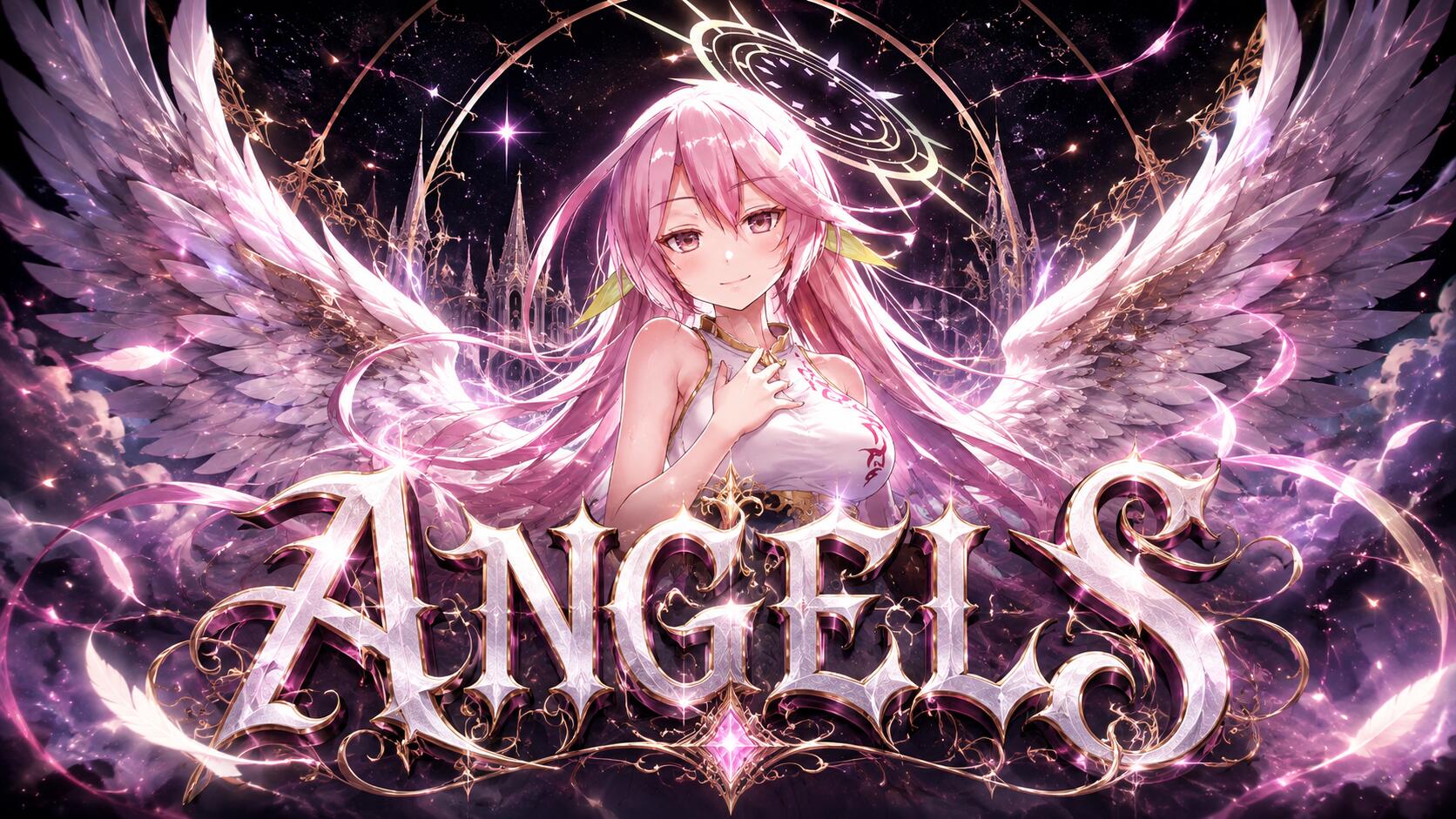 Discovery splash banner for Angels | 10K ROBUX CEKILIS Discord server
