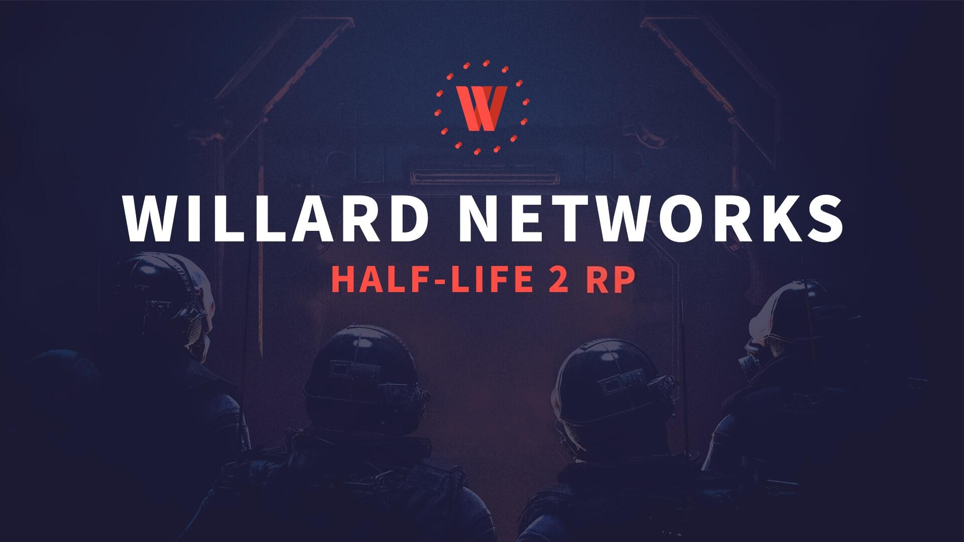 Discovery splash banner for Willard Networks | Serious HL2RP Discord server