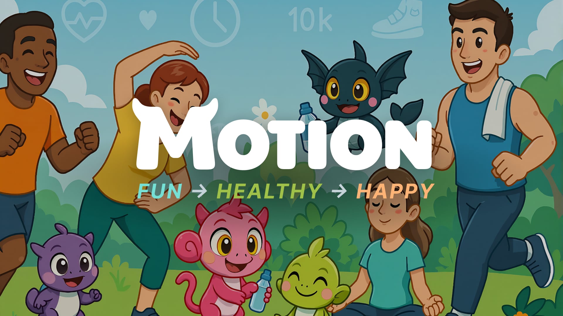 Discovery splash banner for Motion Discord server