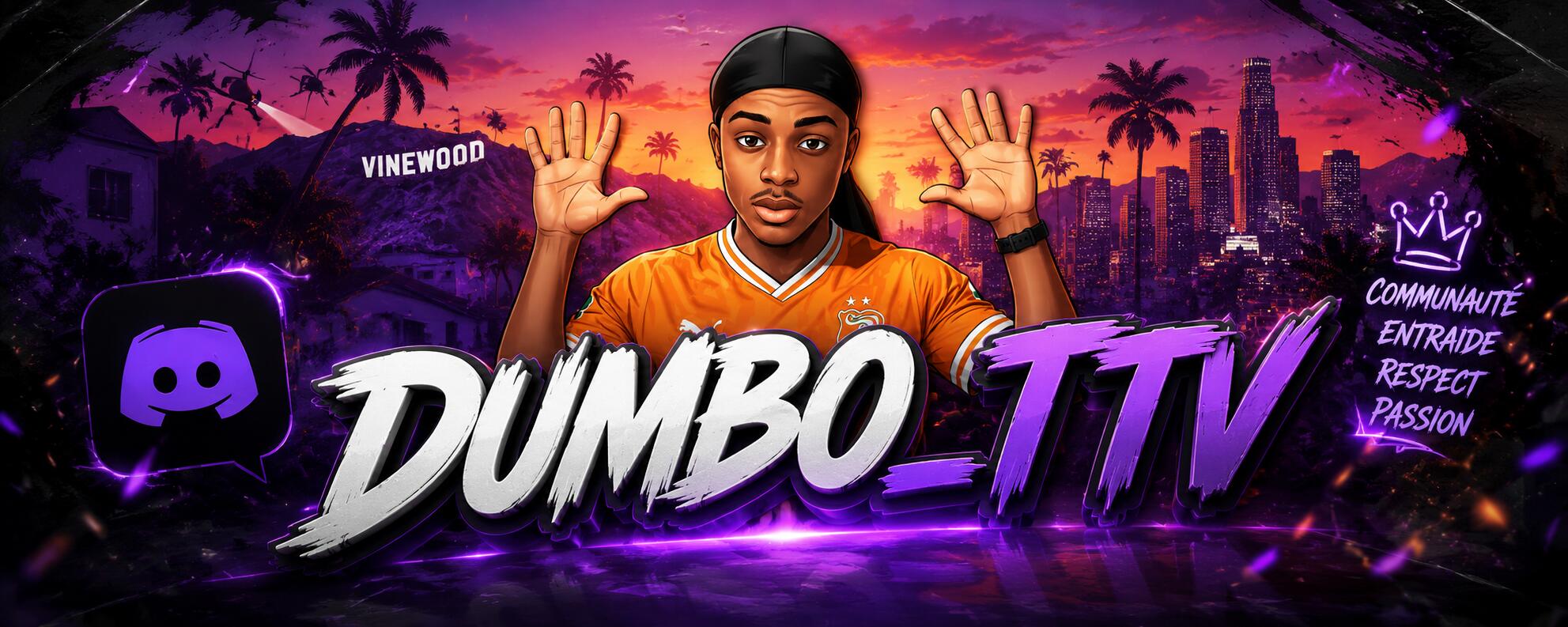 Discovery splash banner for 🎥〡Dumbo.ttv Discord server