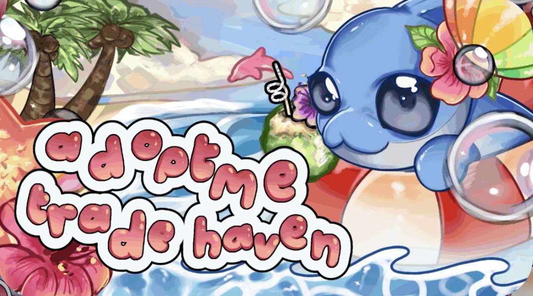 Discovery splash banner for Adopt Me Trade Haven | AMTH Discord server