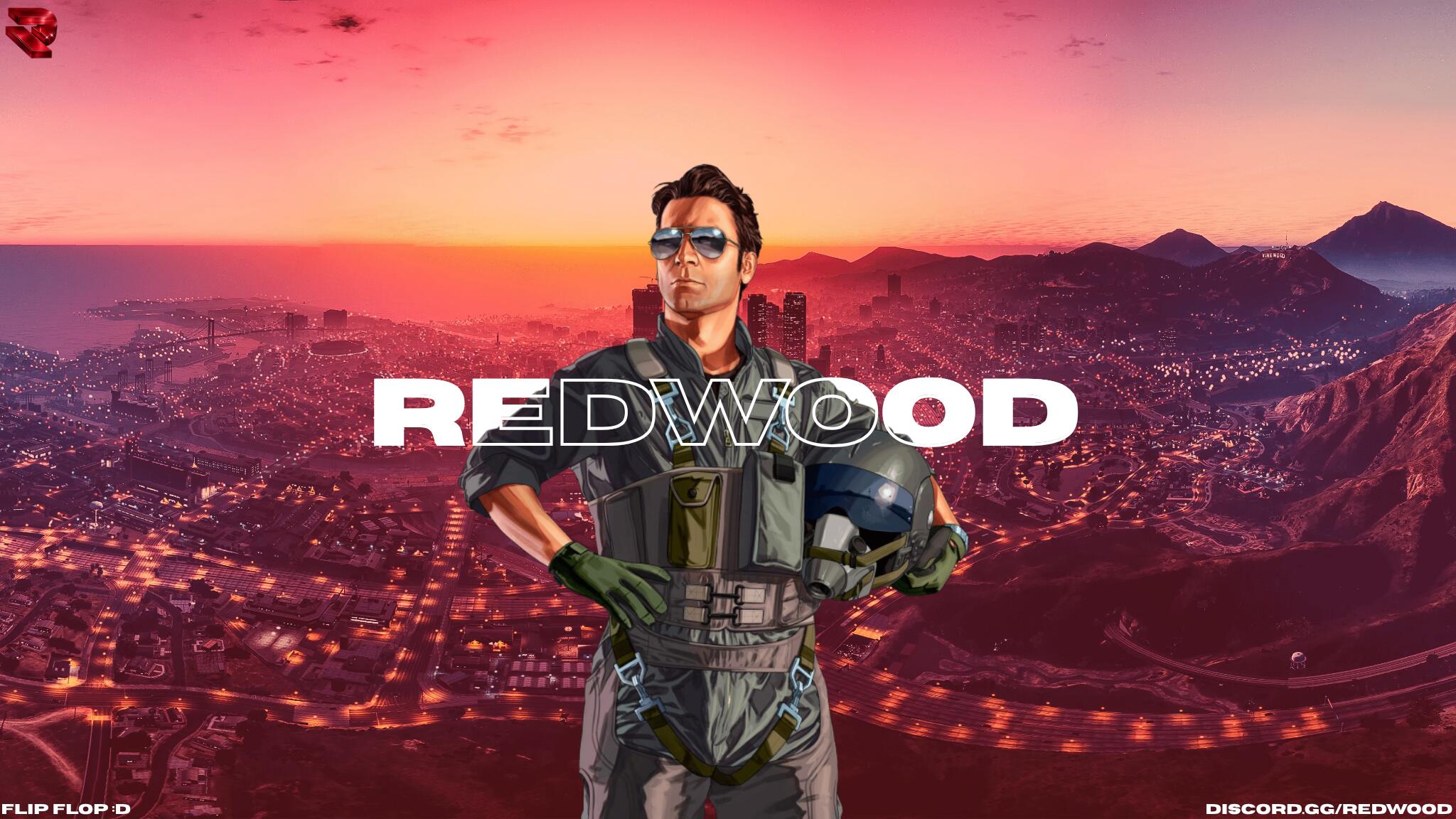 Discovery splash banner for RedWood︱FiveM Roleplay Discord server