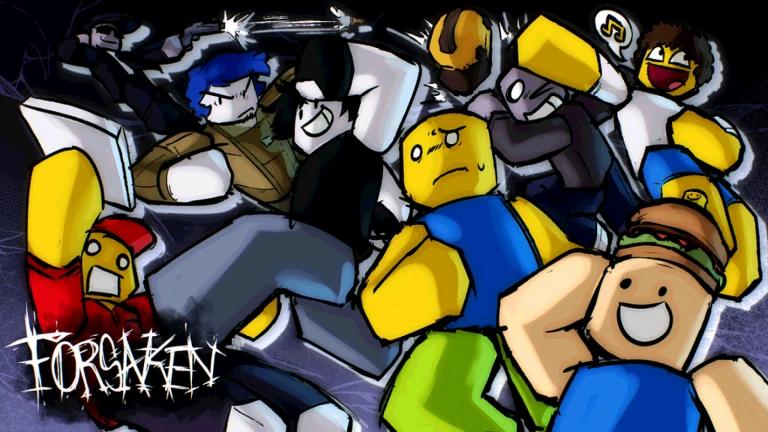 Discovery splash banner for Forsaken Roblox Official Discord server