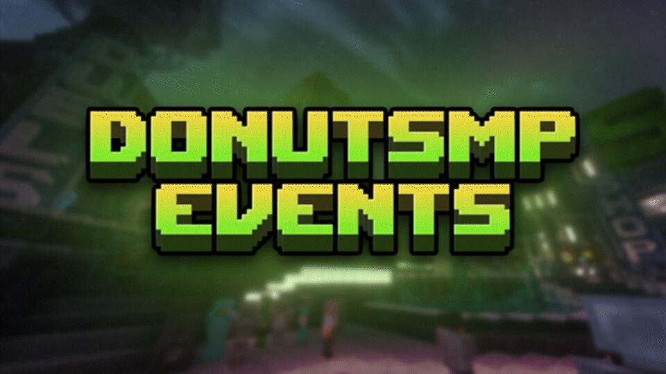 Discovery splash banner for DonutSMP Events Discord server