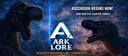 Discovery splash banner for ARK Lore PvE Cluster Discord server