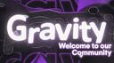 Discovery splash banner for Gravity Community Discord server