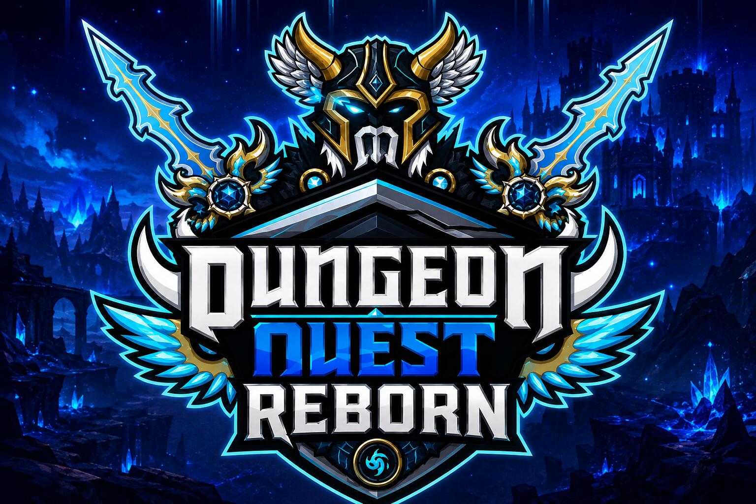 Discovery splash banner for Dungeon Quest Reborn - Official Community Discord server