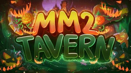 Discovery splash banner for MM2 Tavern | Middleman & Trading Discord server