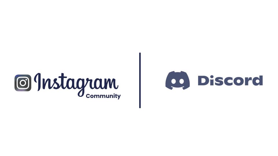 Discovery splash banner for Instagram Discord server