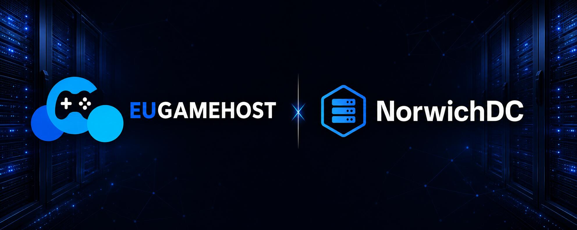 Discovery splash banner for EUGameHost.com Discord server