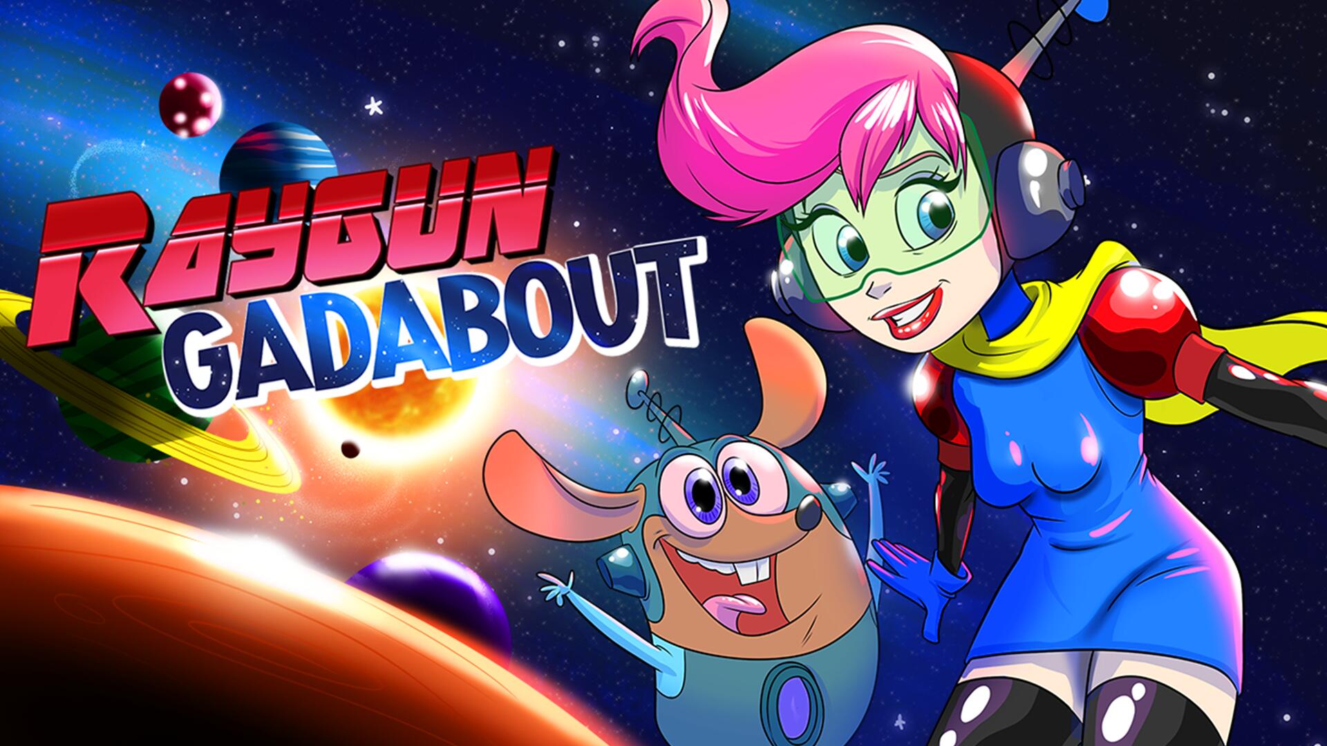 Discovery splash banner for Raygun Gadabout Discord server