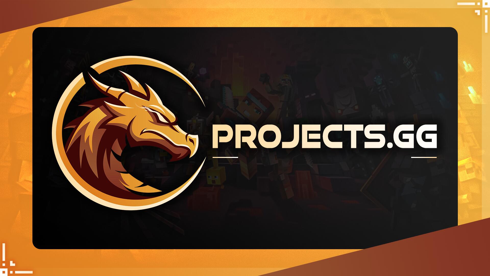 Discovery splash banner for projects.gg⚡ Discord server