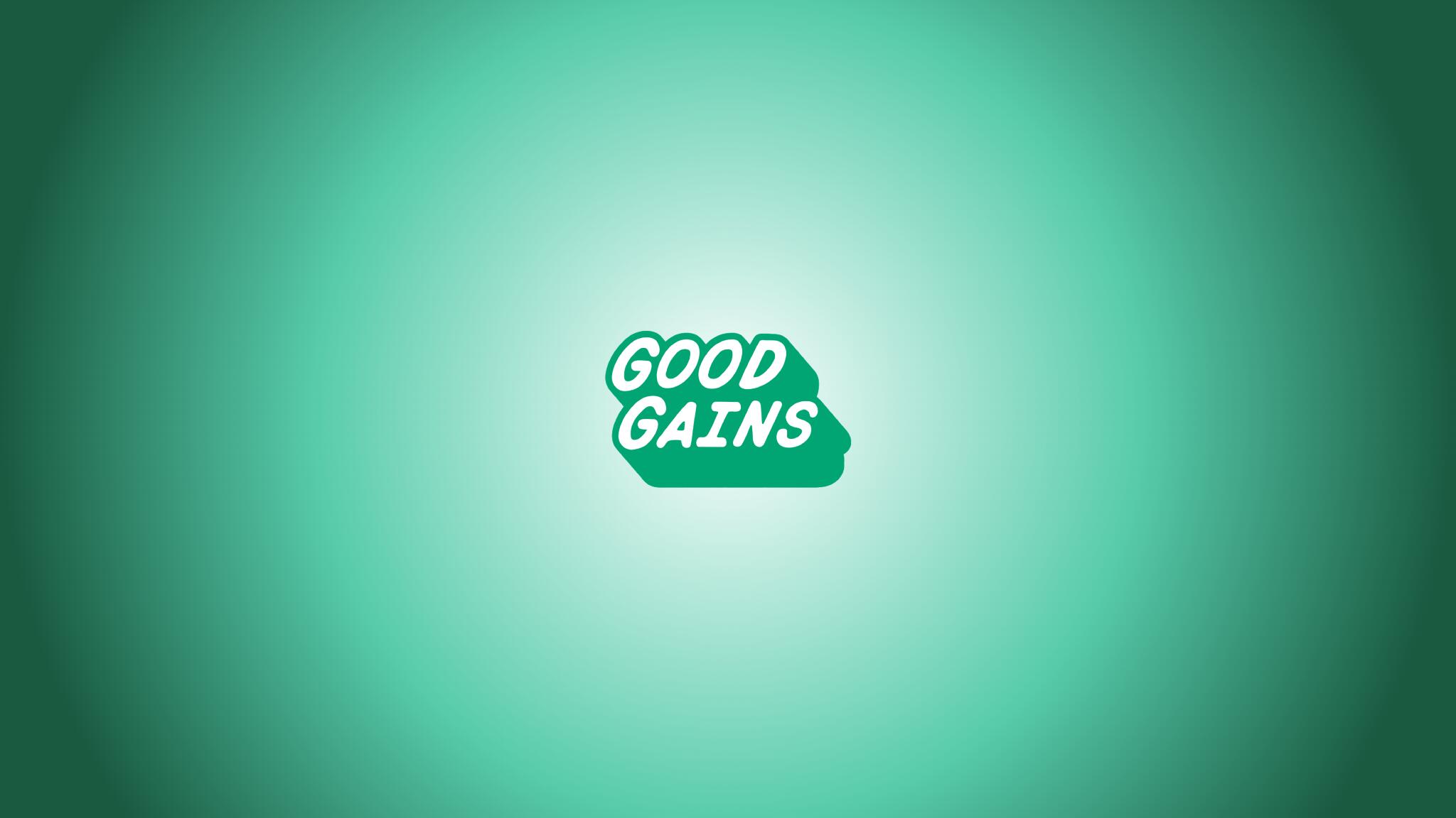 Discovery splash banner for TBM’s Good Gains Discord server