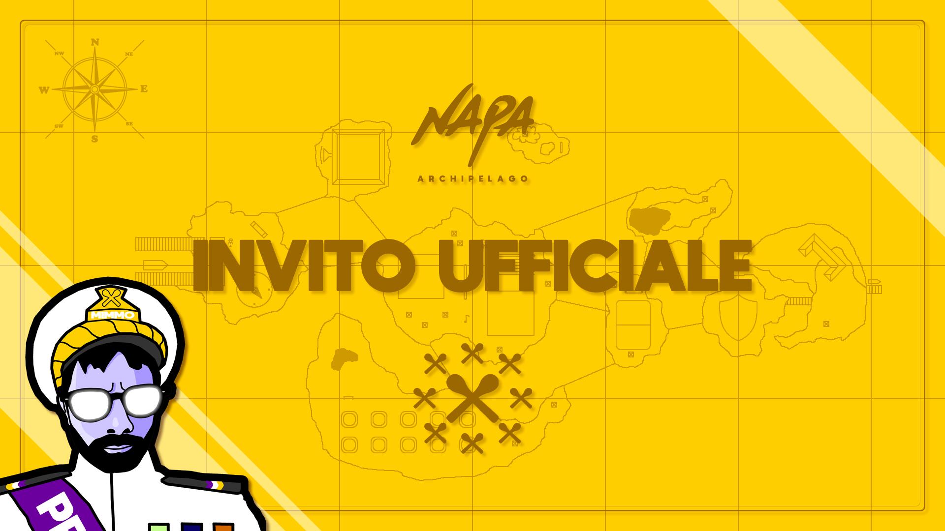 Discovery splash banner for NAPA ARCHIPELAGO Discord server