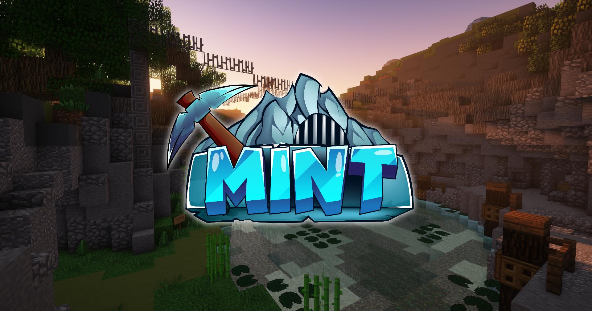 Discovery splash banner for MintMC.dk Discord server