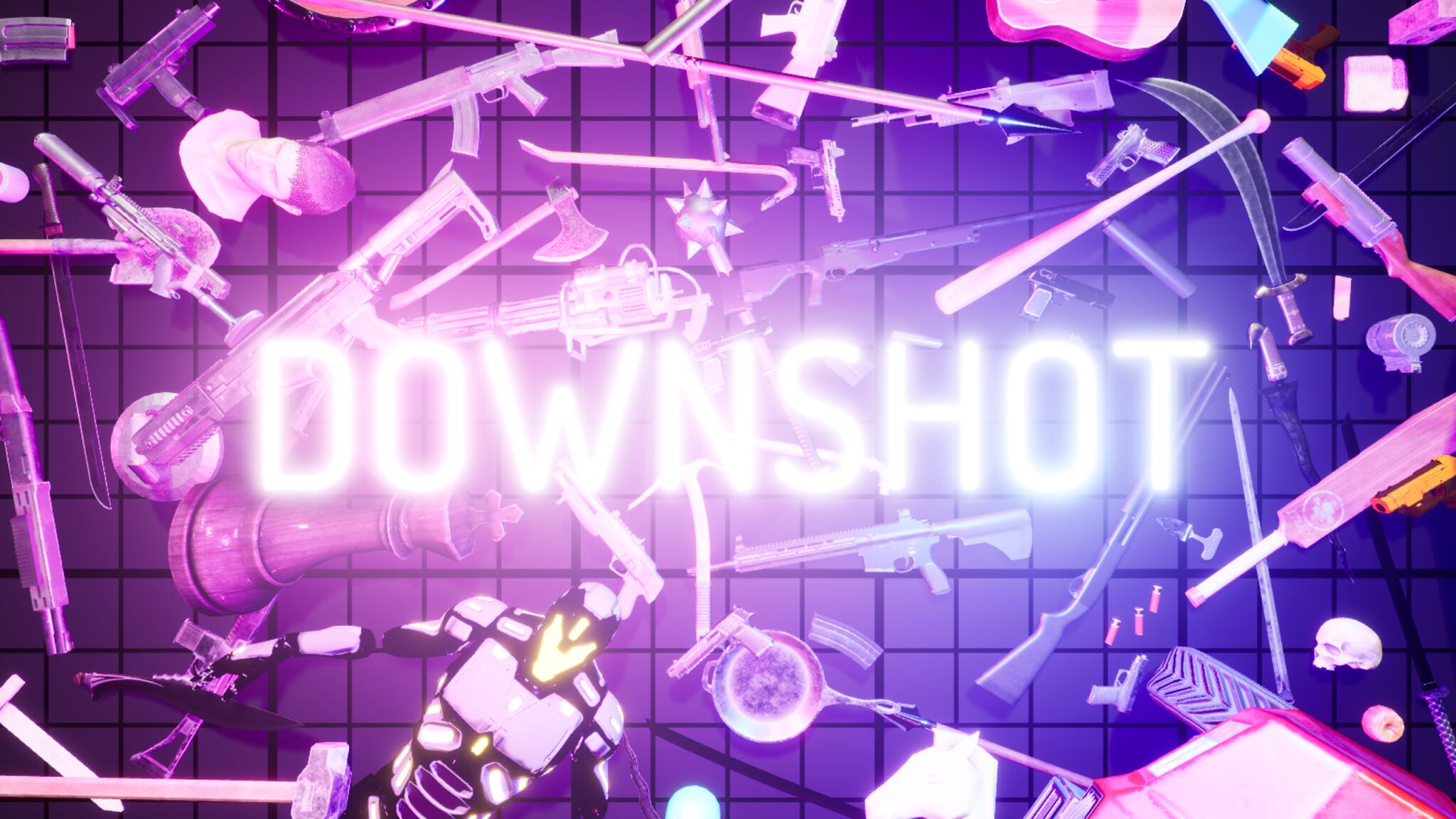 Discovery splash banner for DOWNSHOT Discord server