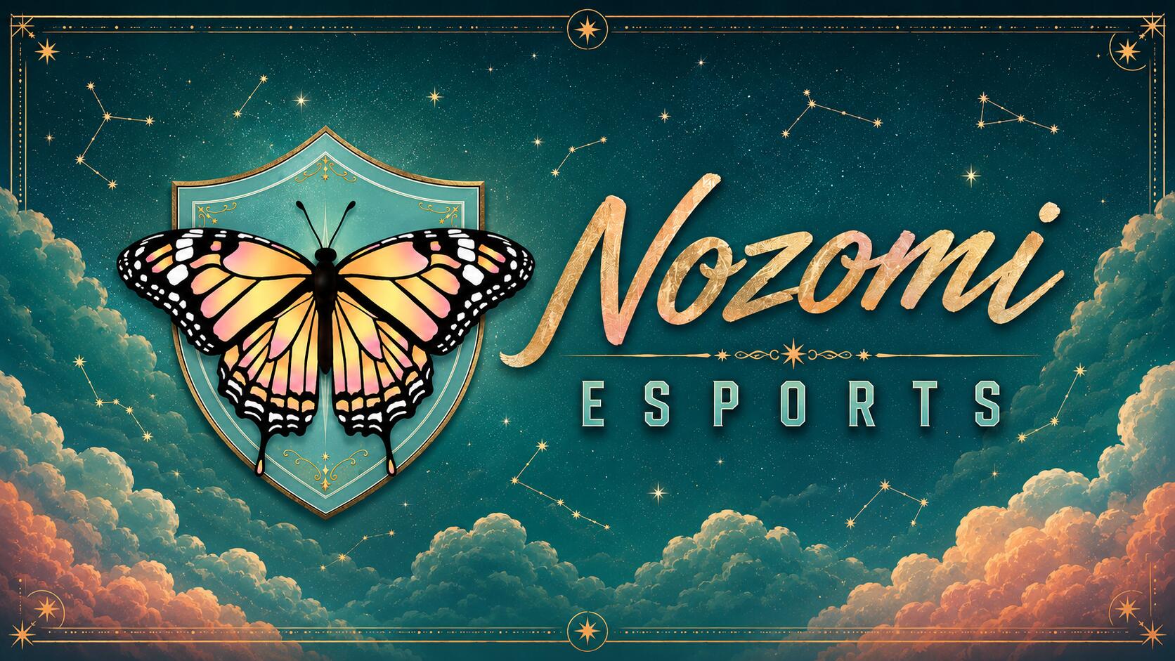 Discovery splash banner for Nozomi Esports Discord server