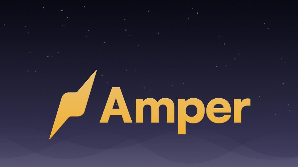 Discovery splash banner for Amper Software Discord server