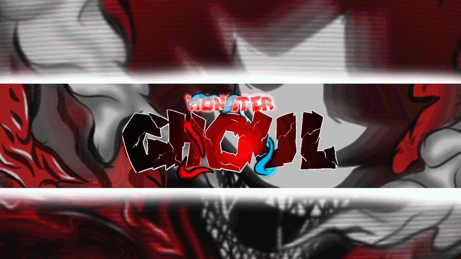 Discovery splash banner for Monster Ghoul X (W.I.P) Discord server