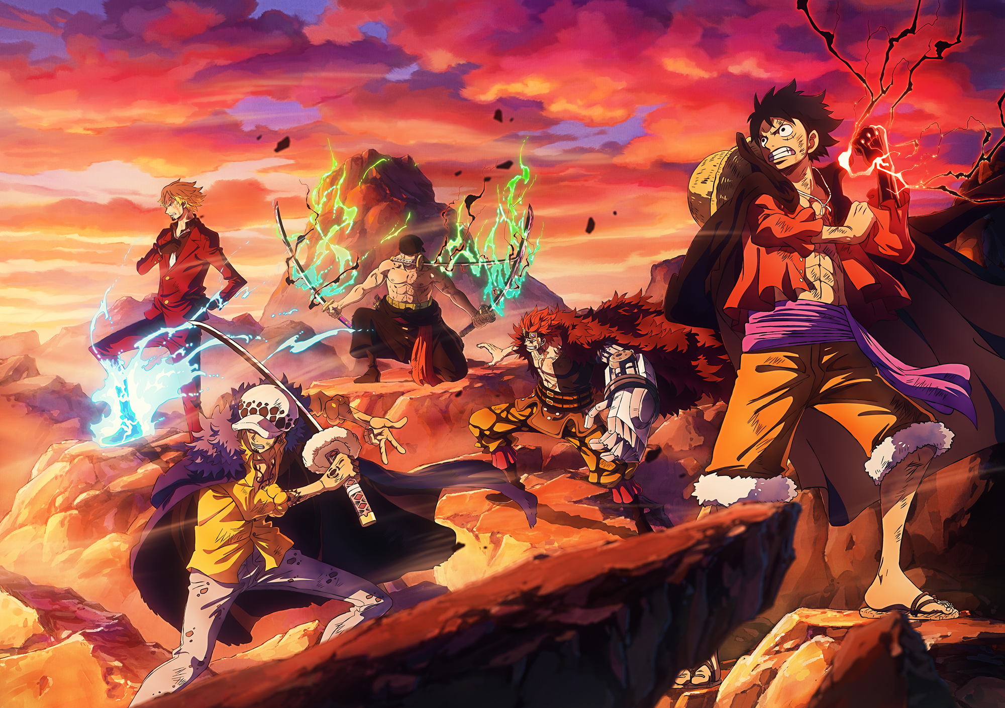Discovery splash banner for One Piece Türkiye - All Blue Discord server